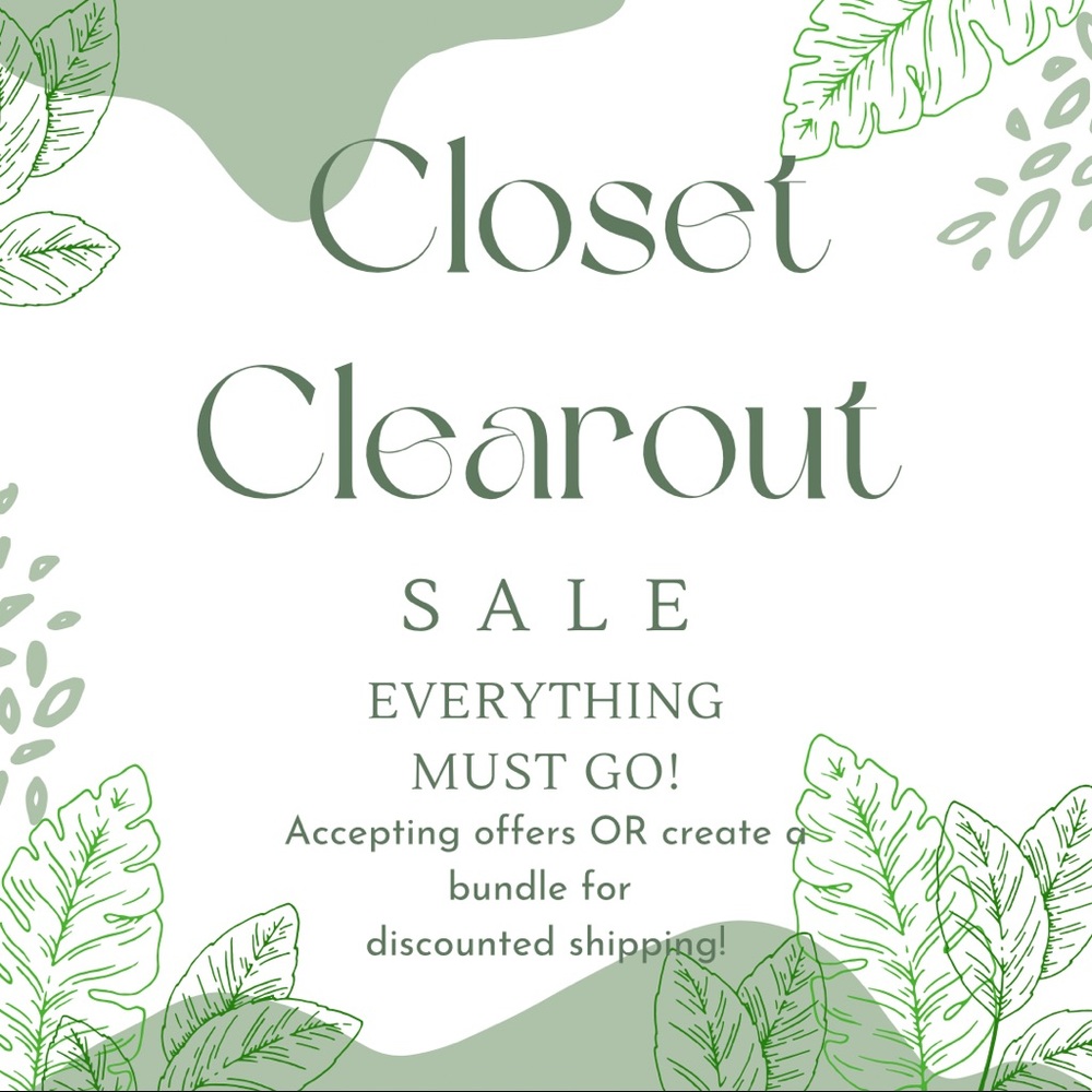 🔥 CLOSET CLEAROUT 🔥